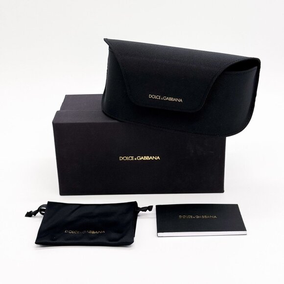 NEW DG2319 02/5A DOLCE&GABBANA GOLD SHIELD SUNGLASSES DG2319 - Picture 9 of 9